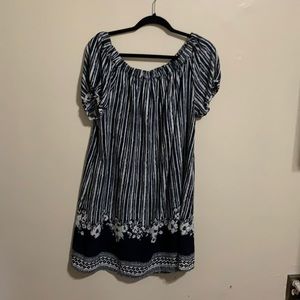 Xhilarations Off the Shoulder Sun Dress XXL